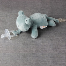 Load image into Gallery viewer, 1Pc Cute Baby Cartoon Dummy Pacifier Chain Clips Newborn Plush Animal Toys Toddler Soother Nipples Holder (not include Pacifier)