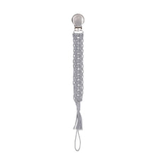 Load image into Gallery viewer, Baby Pacifiers Infant Kids Cotton Tassel Crochet Pacifier Clip for Newborn Baby Teething Soother Chew Dummy Chains Handmade