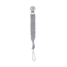 Load image into Gallery viewer, Baby Pacifiers Infant Kids Cotton Tassel Crochet Pacifier Clip for Newborn Baby Teething Soother Chew Dummy Chains Handmade