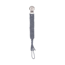 Load image into Gallery viewer, Baby Pacifiers Infant Kids Cotton Tassel Crochet Pacifier Clip for Newborn Baby Teething Soother Chew Dummy Chains Handmade