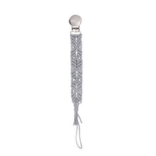 Load image into Gallery viewer, Baby Pacifiers Infant Kids Cotton Tassel Crochet Pacifier Clip for Newborn Baby Teething Soother Chew Dummy Chains Handmade
