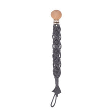 Load image into Gallery viewer, Baby Pacifiers Infant Kids Cotton Tassel Crochet Pacifier Clip for Newborn Baby Teething Soother Chew Dummy Chains Handmade